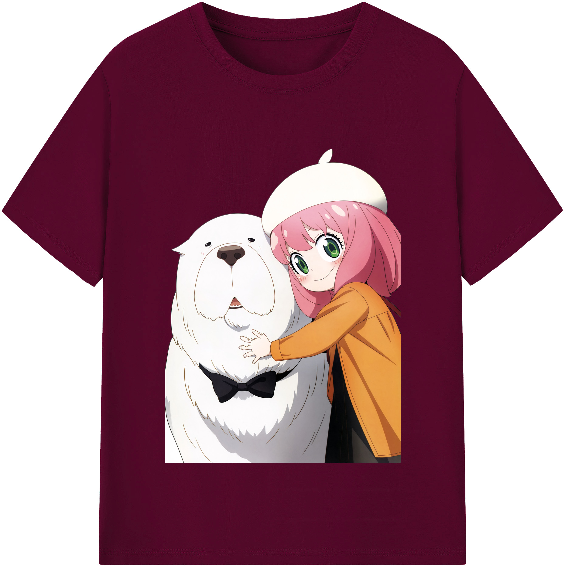 （画像用） SPY×FAMILY间谍家家酒 レディースカジュアルプリントTシャツ（綿100％）